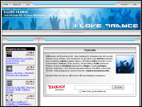 Screenshot: I love Trance