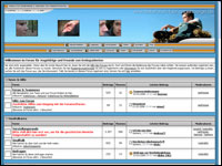 Screenshot: Forum f&uuml;r Angeh&ouml;rige und Freunde von Krebspatienten